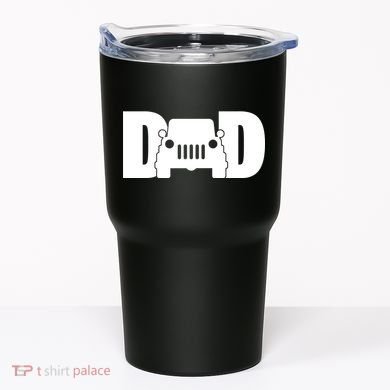 Dad Truck Logo Tumbler