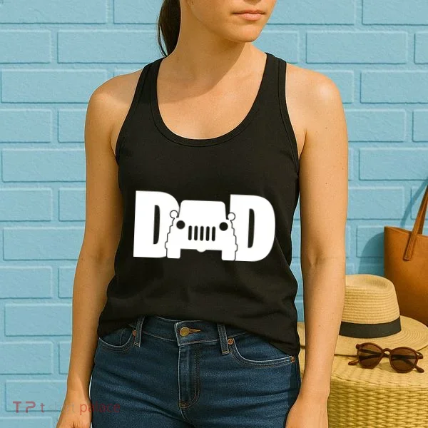 Dad Truck Logo Women's Tank Top
