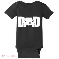 Dad Truck Logo Baby Bodysuit thumb 0