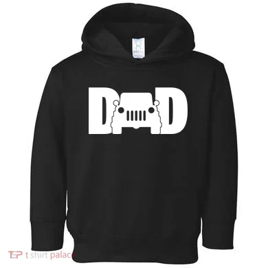 Dad Truck Logo Toddler Hoodie