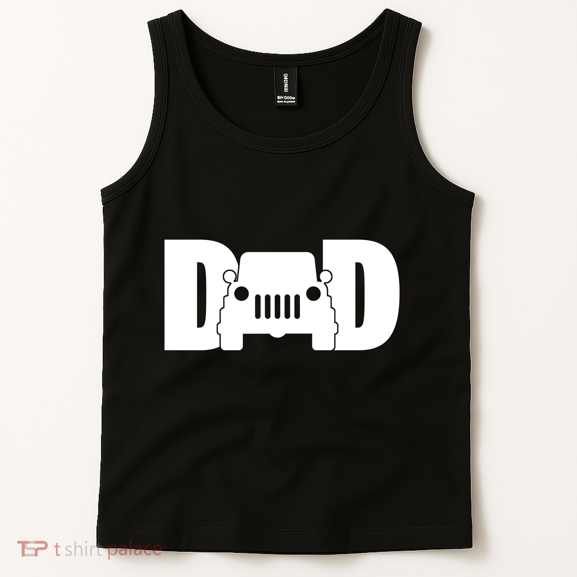 Dad Truck Logo Tank Top