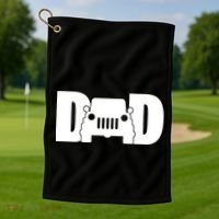 Dad Truck Logo Golf Towel thumb 1