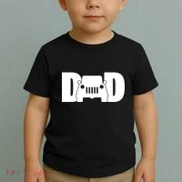 Dad Truck Logo Toddler T-Shirt thumb 2