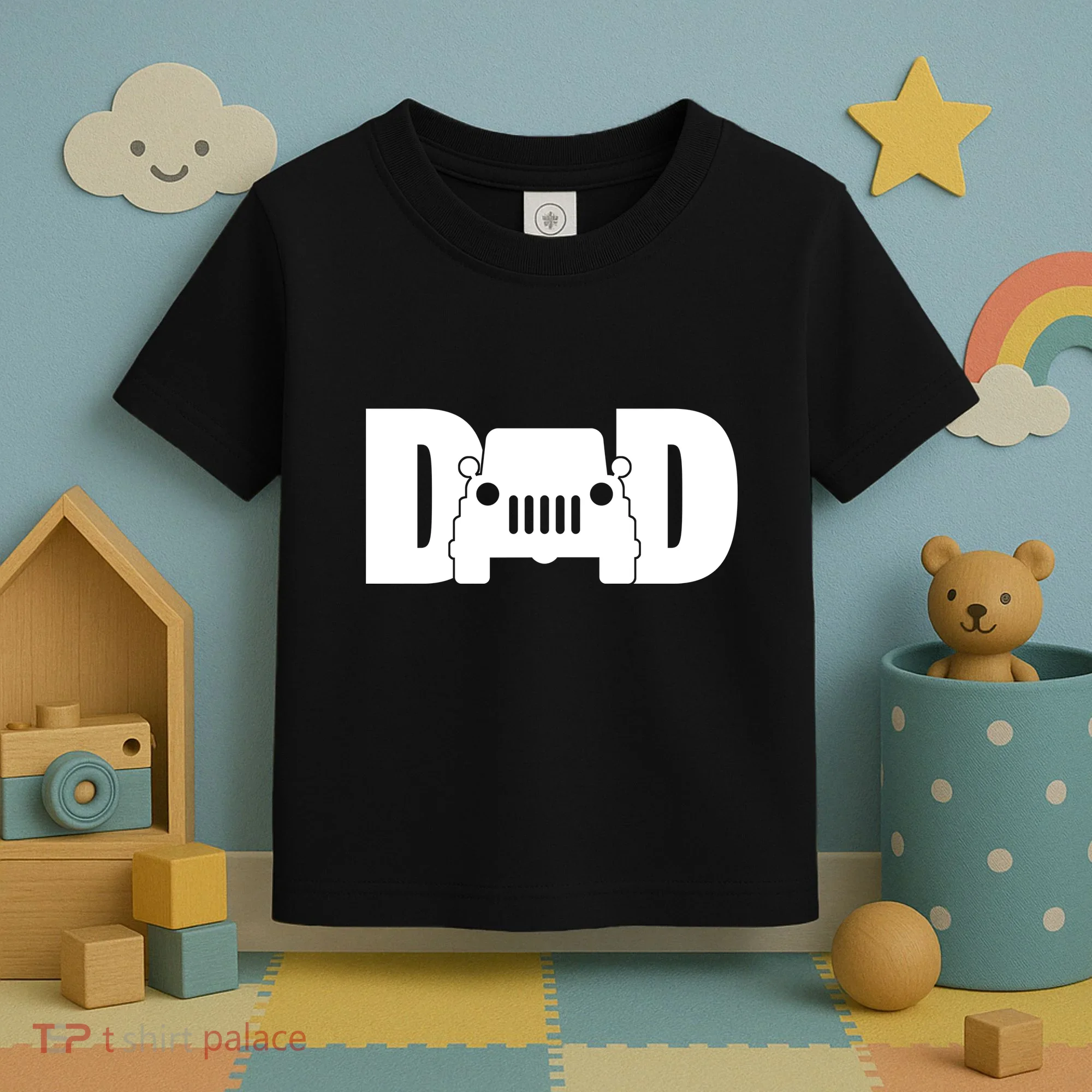 Dad Truck Logo Toddler T-Shirt