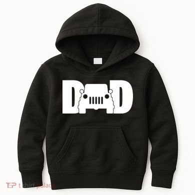 Dad Truck Logo Kids Hoodie