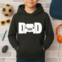 Dad Truck Logo Kids Hoodie thumb 2