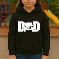 Dad Truck Logo Kids Hoodie thumb 3