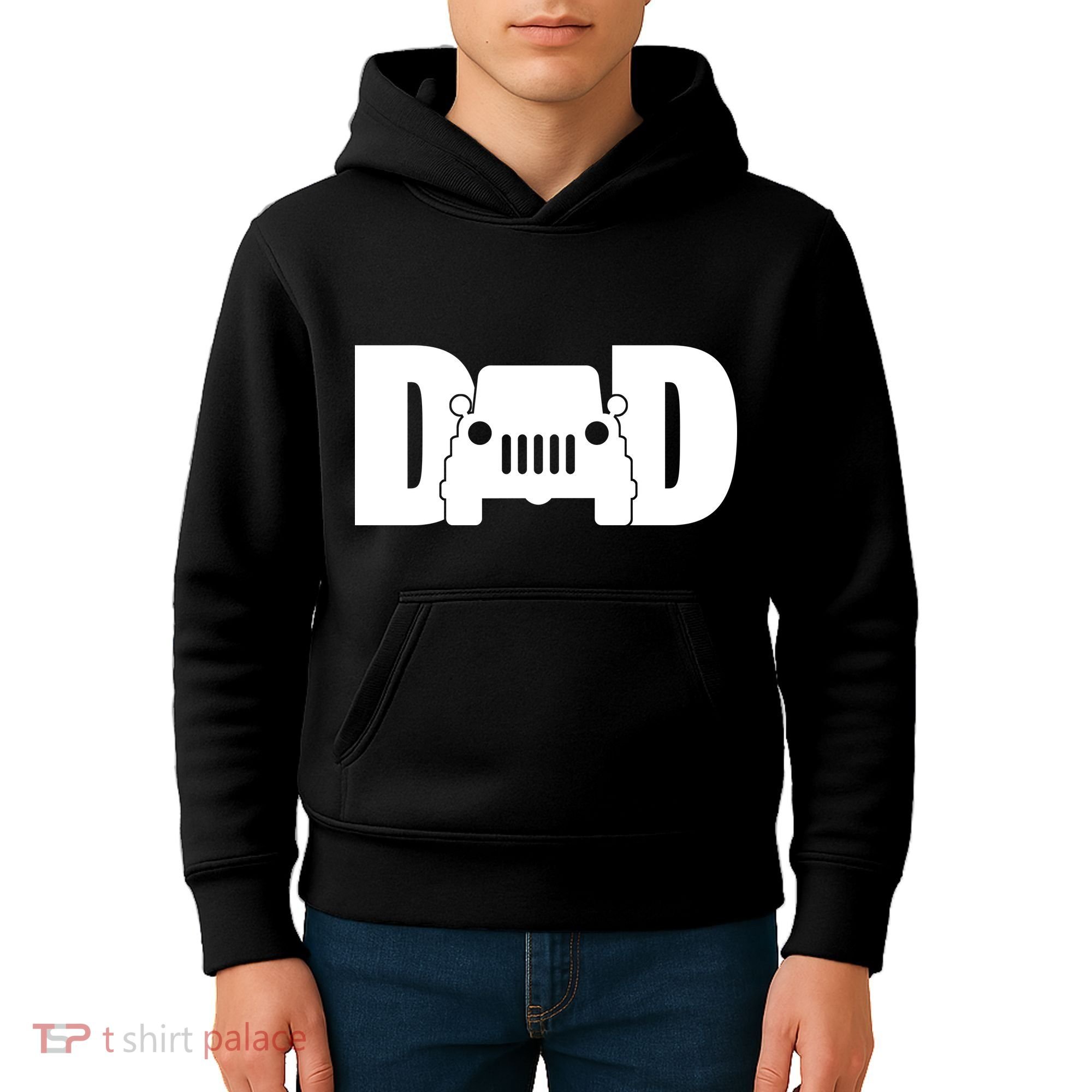 Dad Truck Logo Kids Hoodie