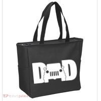 Dad Truck Logo Tote Bag thumb 2