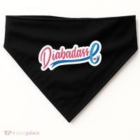 Diabetes Awareness Diabadass USA-Made Doggie Bandana thumb 0