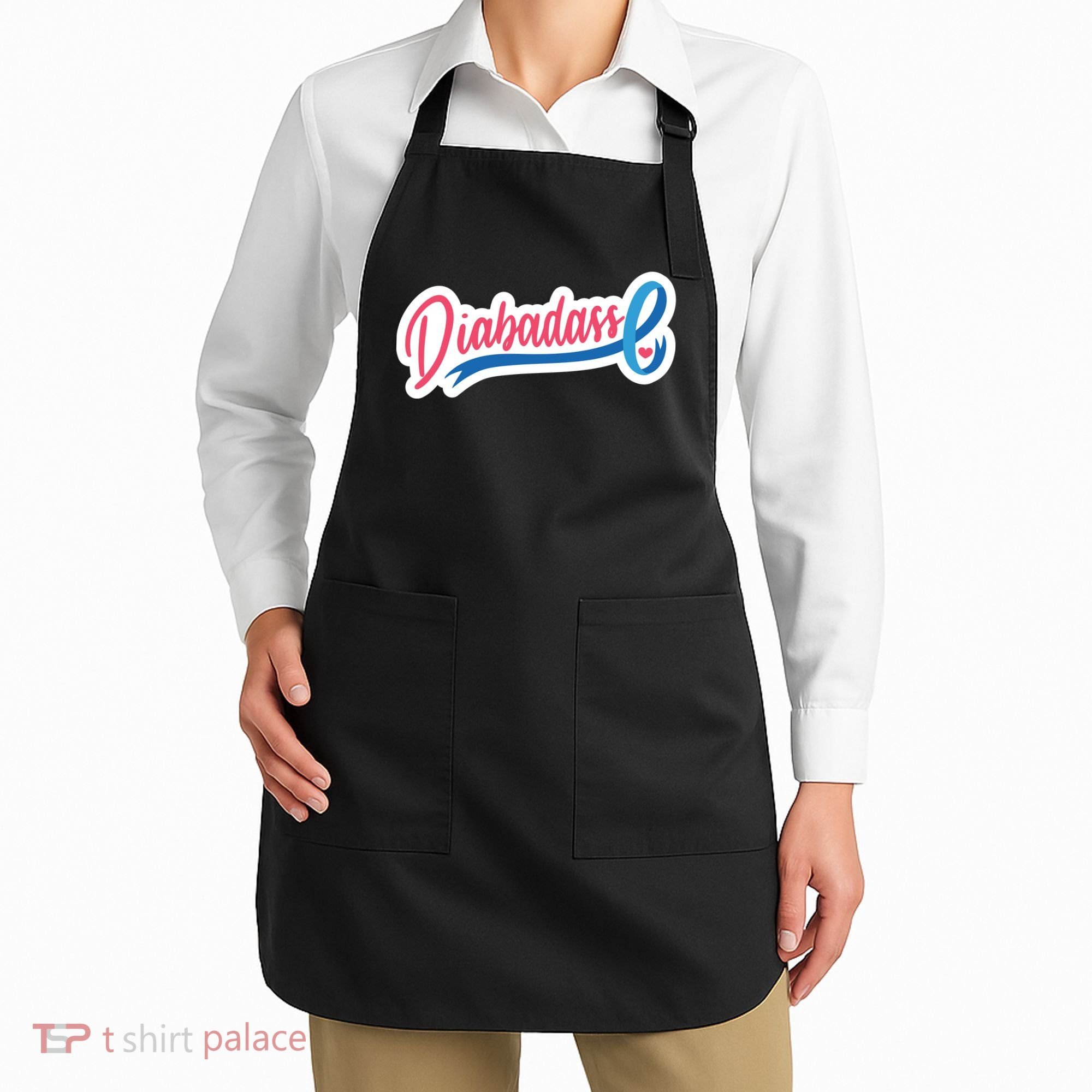 Diabetes Awareness Diabadass Apron
