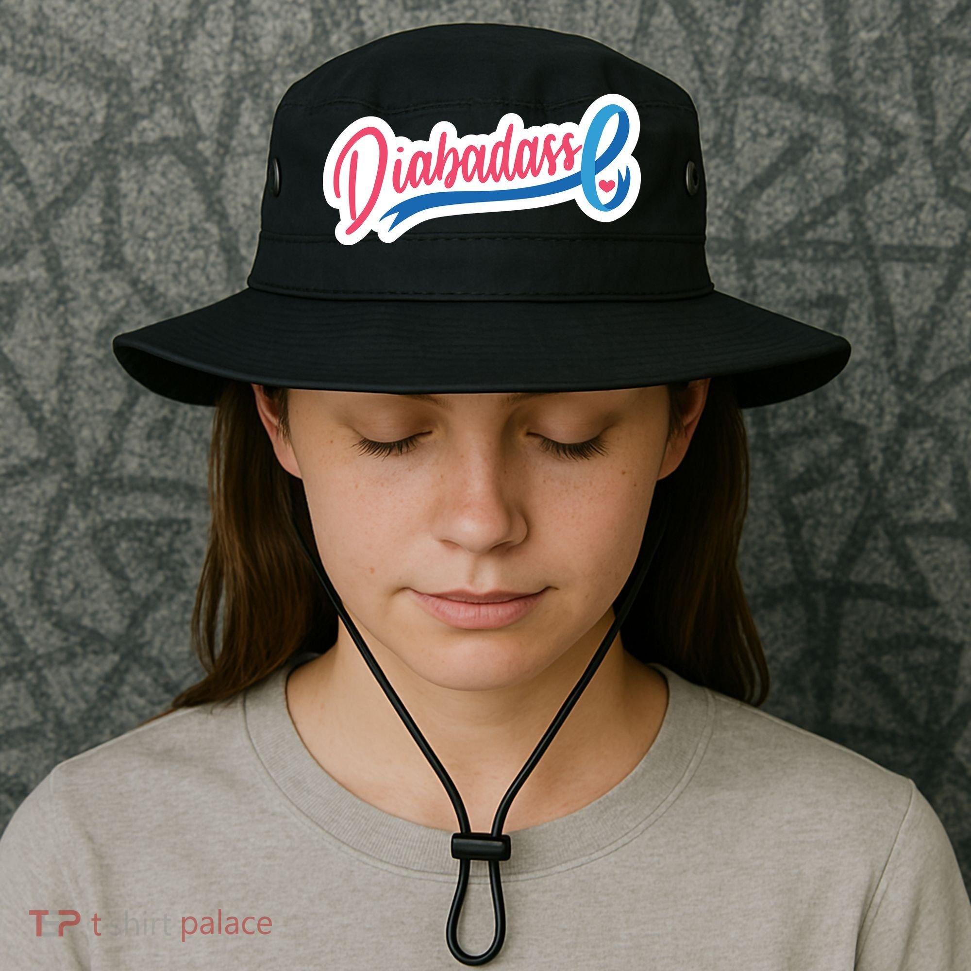 Diabetes Awareness Diabadass Bucket Hat
