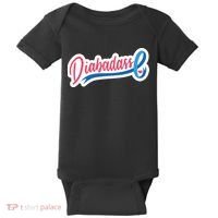 Diabetes Awareness Diabadass Baby Bodysuit thumb 0