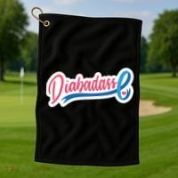 Diabetes Awareness Diabadass Golf Towel thumb 1