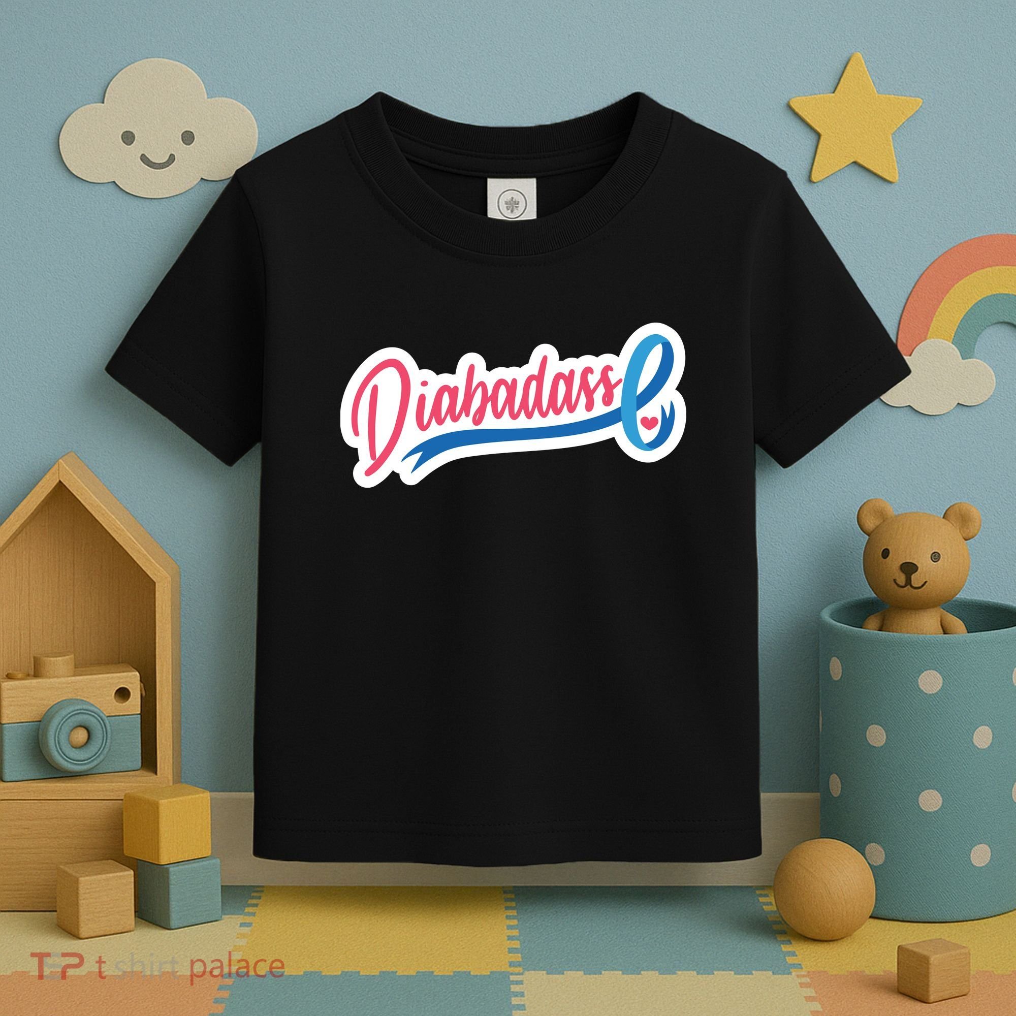 Diabetes Awareness Diabadass Toddler T-Shirt