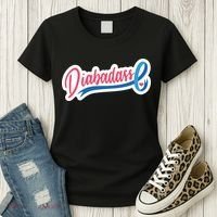 Diabetes Awareness Diabadass Women's T-Shirt thumb 3