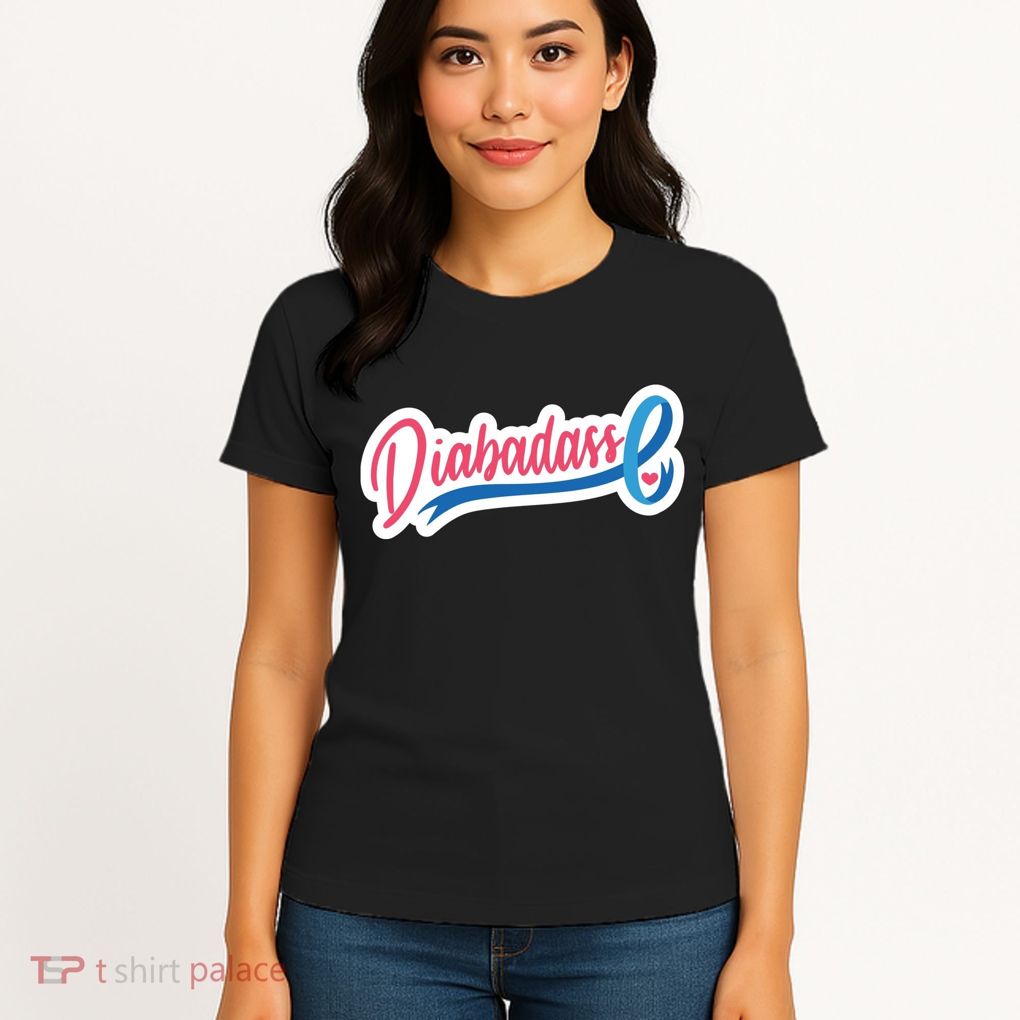 Diabetes Awareness Diabadass Women's T-Shirt