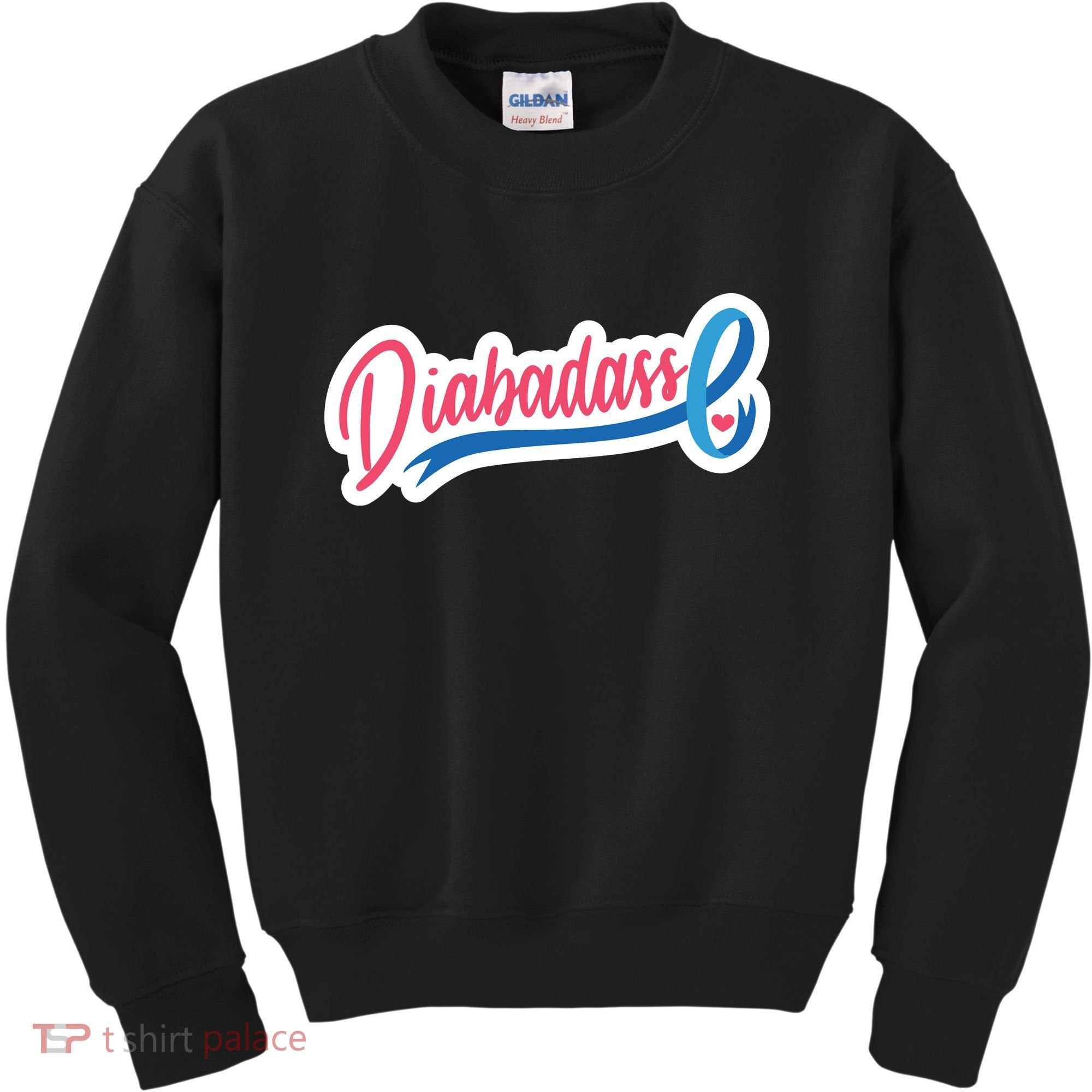 Diabetes Awareness Diabadass Kids Sweatshirt