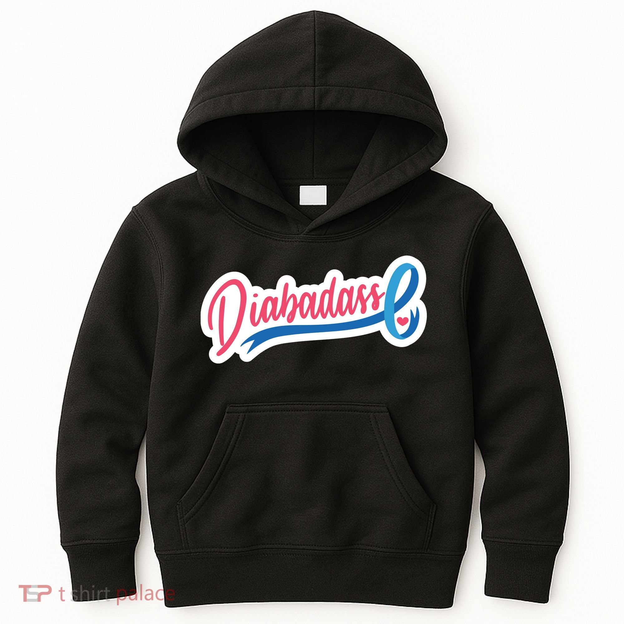Diabetes Awareness Diabadass Kids Hoodie