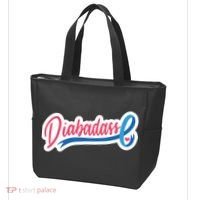 Diabetes Awareness Diabadass Tote Bag thumb 3