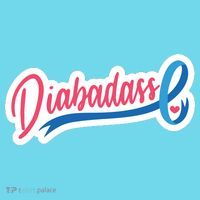 Diabetes Awareness Diabadass Button thumb 1