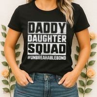 Daddy And Daughter S Father Daughter Squad Bond Women's T-Shirt thumb 2