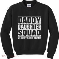 Daddy And Daughter S Father Daughter Squad Bond Kids Sweatshirt thumb 0
