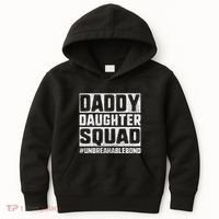 Daddy And Daughter S Father Daughter Squad Bond Kids Hoodie thumb 0