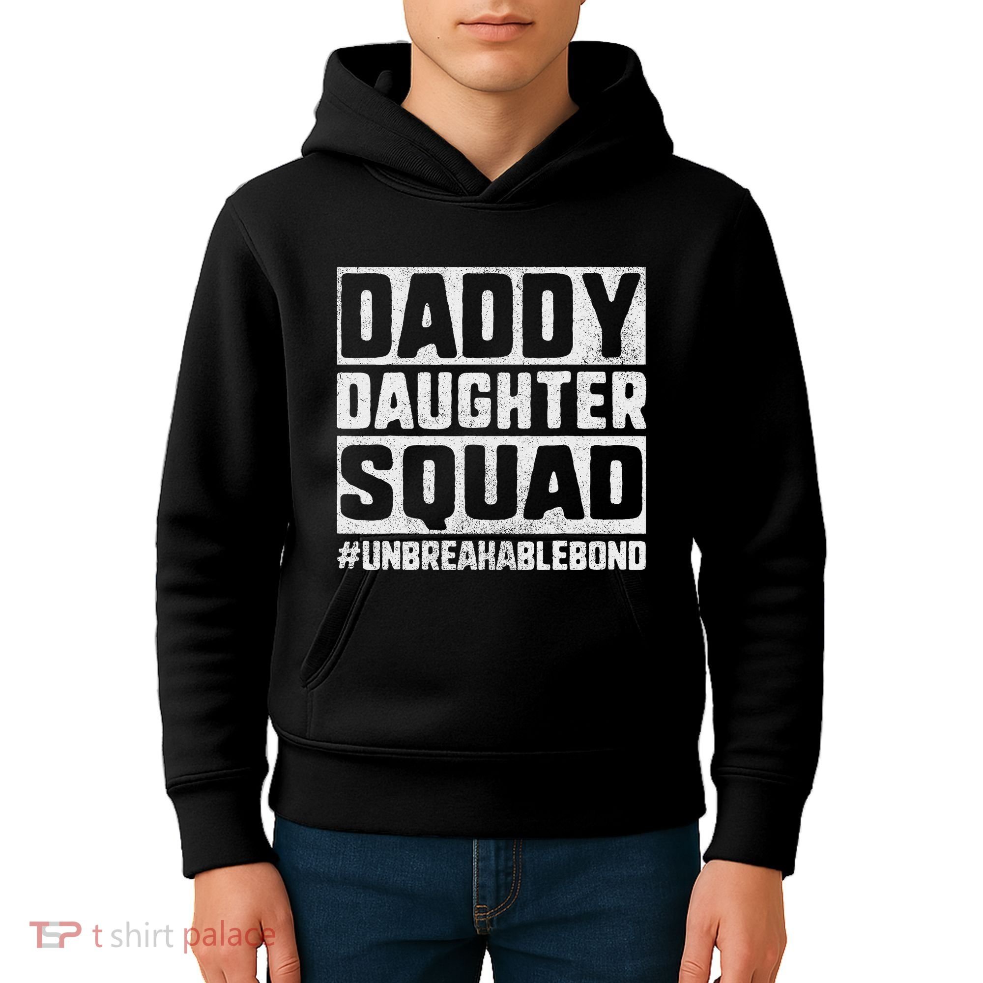 Daddy And Daughter S Father Daughter Squad Bond Kids Hoodie