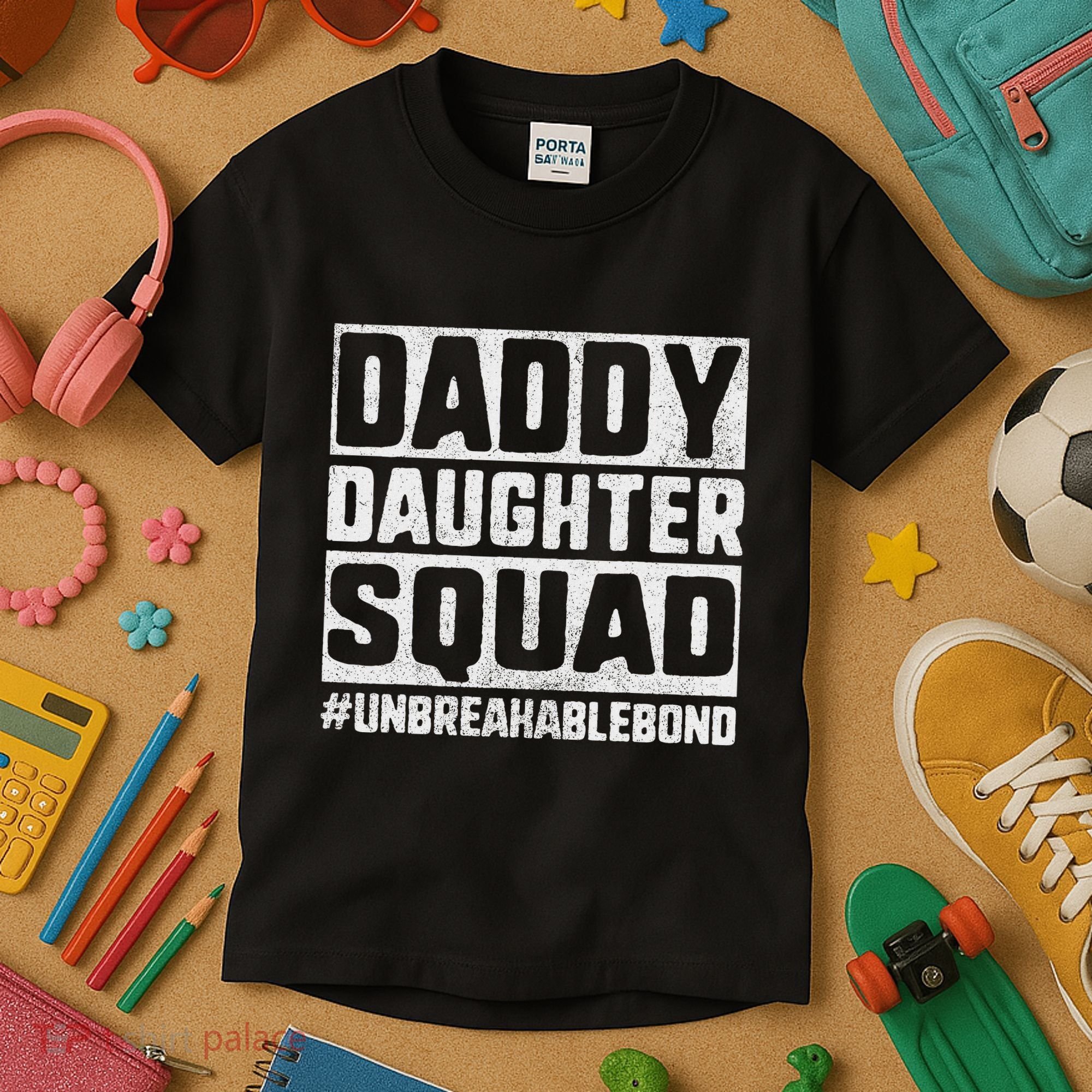 Daddy And Daughter S Father Daughter Squad Bond Kids T-Shirt