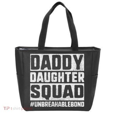 Daddy And Daughter S Father Daughter Squad Bond Tote Bag