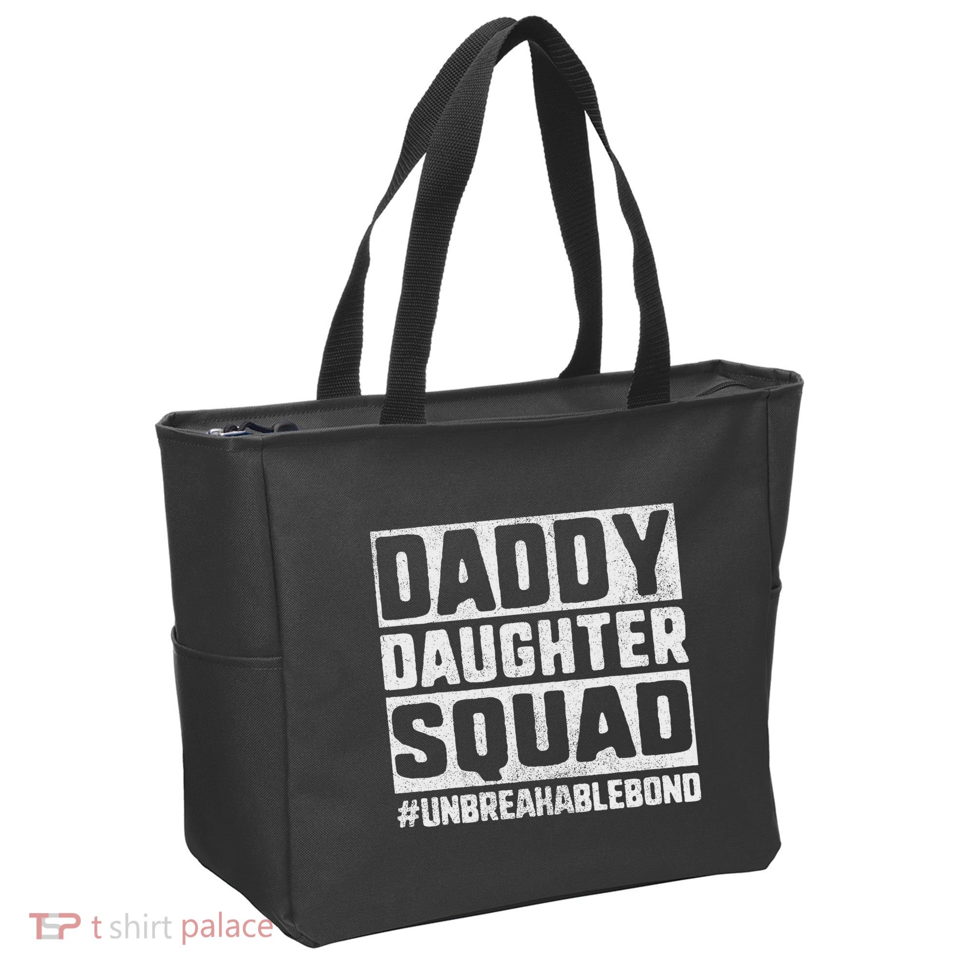 Daddy And Daughter S Father Daughter Squad Bond Tote Bag