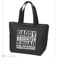 Daddy And Daughter S Father Daughter Squad Bond Tote Bag thumb 3