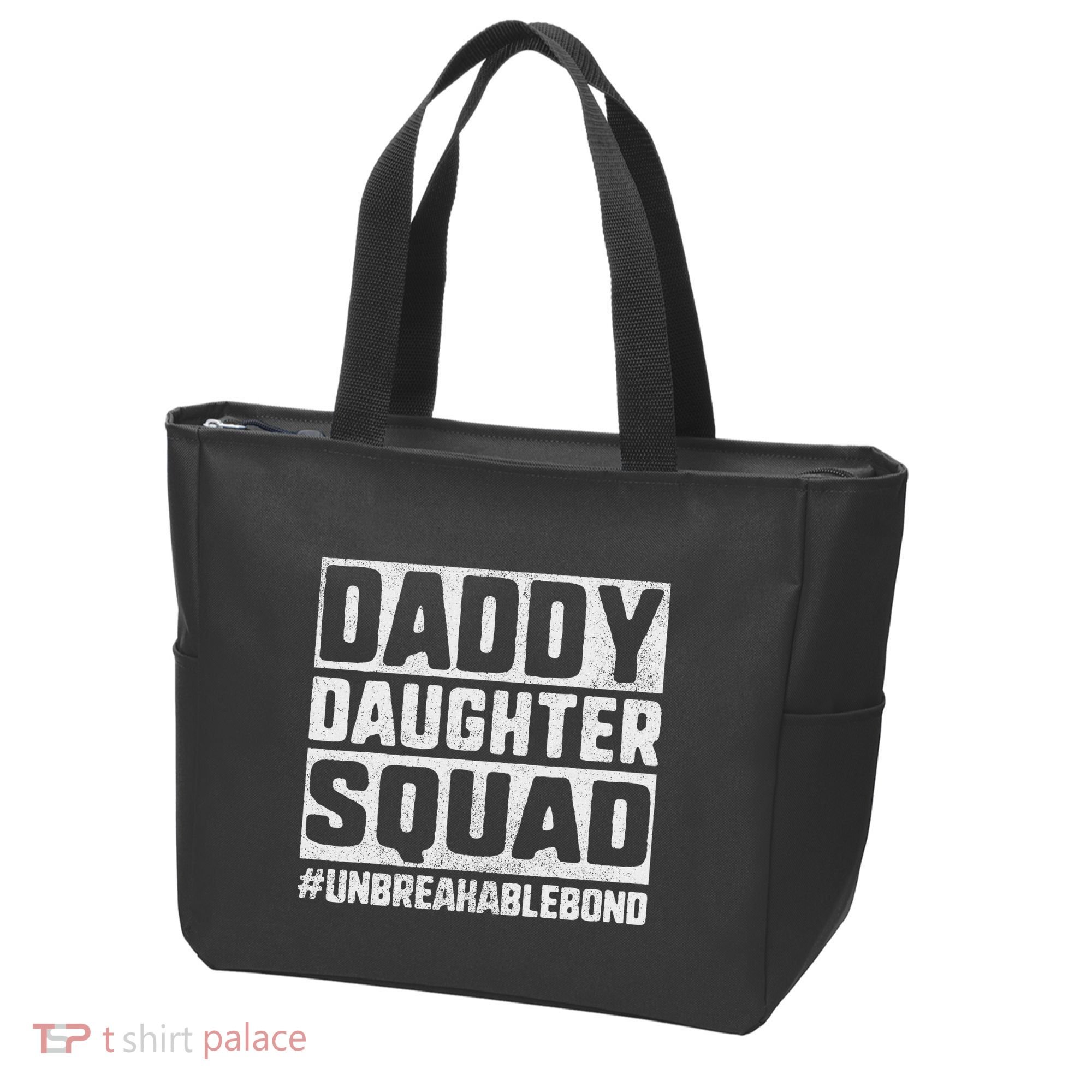 Daddy And Daughter S Father Daughter Squad Bond Tote Bag