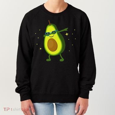 Dabbing Avocado Dabbing Fruit S Vegan Avocado Women's Sweatshirt