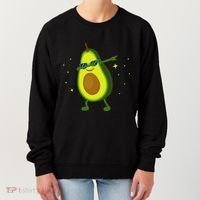 Dabbing Avocado Dabbing Fruit S Vegan Avocado Women's Sweatshirt thumb 0