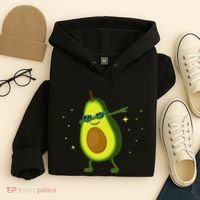Dabbing Avocado Dabbing Fruit S Vegan Avocado Hoodie thumb 4