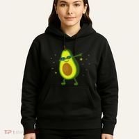Dabbing Avocado Dabbing Fruit S Vegan Avocado Hoodie thumb 5
