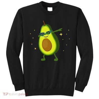 Dabbing Avocado Dabbing Fruit S Vegan Avocado Sweatshirt