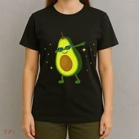 Dabbing Avocado Dabbing Fruit S Vegan Avocado T-Shirt thumb 4