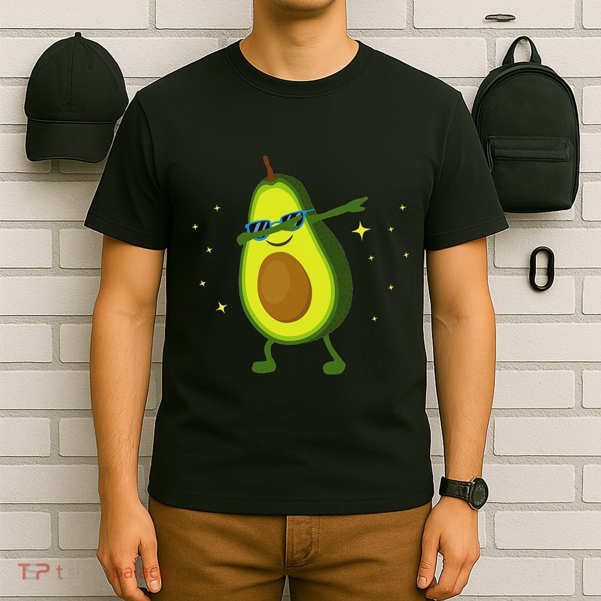 Dabbing Avocado Dabbing Fruit S Vegan Avocado T-Shirt