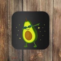 Dabbing Avocado Dabbing Fruit S Vegan Avocado Coaster thumb 0