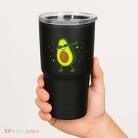 Dabbing Avocado Dabbing Fruit S Vegan Avocado Tumbler thumb 2