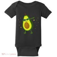 Dabbing Avocado Dabbing Fruit S Vegan Avocado Baby Bodysuit thumb 0