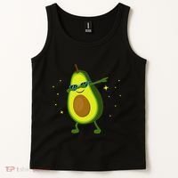 Dabbing Avocado Dabbing Fruit S Vegan Avocado Tank Top thumb 2