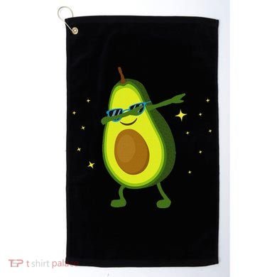 Dabbing Avocado Dabbing Fruit S Vegan Avocado Golf Towel