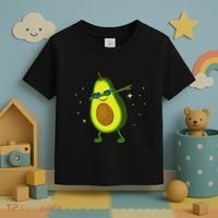 Dabbing Avocado Dabbing Fruit S Vegan Avocado Toddler T-Shirt thumb 3