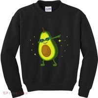 Dabbing Avocado Dabbing Fruit S Vegan Avocado Kids Sweatshirt thumb 0