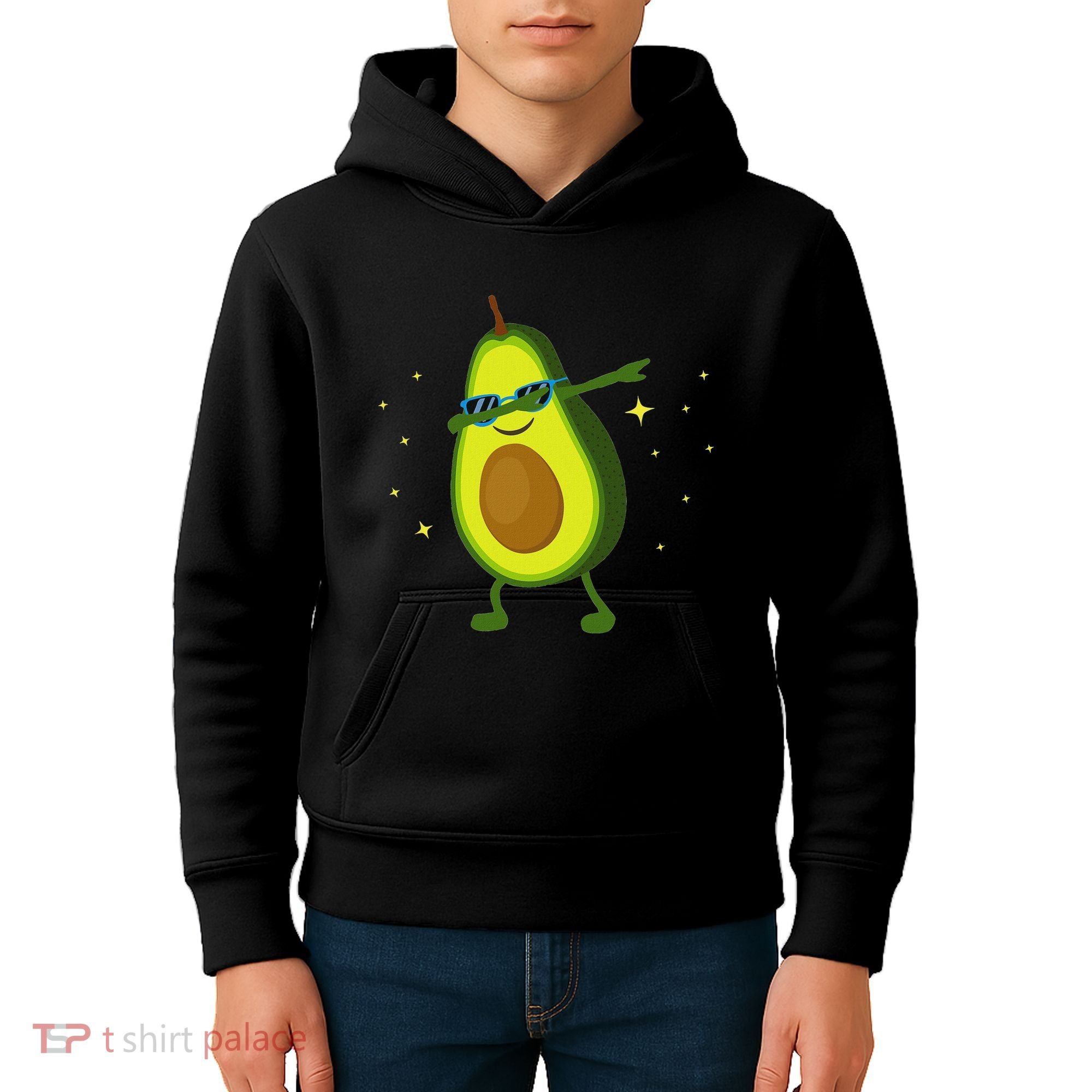 Dabbing Avocado Dabbing Fruit S Vegan Avocado Kids Hoodie