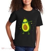 Dabbing Avocado Dabbing Fruit S Vegan Avocado Kids T-Shirt thumb 2